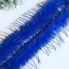 Tiras de Plumas de Pavo Sintéticas, Adorno de Plumas de Avestruz, Accesorios para Dobladillos de Ropa, Decoración Larga de Flecos de Felpa, Al por Mayor en Stock