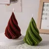 Vela Cone Espiral Geométrica Decoração de Casa Decoração de Móveis de Natal Enfeites de Festa Decoração de Atmosfera Presentes