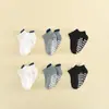 Meias de bebê mais vendidas da Amazon para uso transfronteiriço, com orelhas 3D, antiderrapantes, adequadas para meninos e meninas, meias de chão para crianças