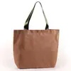 Bolsas Tejidas Rosas para Tiendas de Ropa, Bolsas Tote para Ropa, Compras de Regalos, Bolsas de Plástico Grandes para Exposiciones, Personalizables