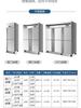 Refrigerador de quatro portas freezer refrigerado comercial armário de conservação de alimentos frescos da cozinha freezer de seis portas freezer de aço inoxidável vertical grande capacidade