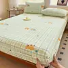 Sábana Bajera de Tela Gruesa de Verano Funda de Cama de una Pieza Modelo Nuevo 2026 Protector de Colchón Individual para Estudiantes Pieza Única Universal para Todas las Estaciones
