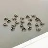 100 Fechos de Ferro para Acessórios de Joias DIY, Conectores Duplos Multicor, Conectores de Fecho para Pulseiras e Colares Materiais