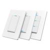 Interruptor de pared abierto inteligente de cableado de cable neutro de calibre cero Zigbee para EE. UU., llave de interruptor, controlador de voz aleax, aplicación móvil para teléfono móvil