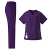 Ropa de Lavado a Mano para Maternidad Estilo Coreano, Uniformes de Enfermera, Uniformes de Trabajo Cómodos, Transpirables y Suaves, Ropa de Aislamiento para Lavado de Maternidad Dental Pediátrica