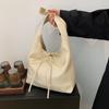 2026 Versión Coreana Bolso de Nicho para Mujer Versátil Casual con Lazo Gran Capacidad Bolso de Hombro Axila Tote al por Mayor