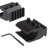 Adaptador de riel Picatinny de un solo tubo Instalador de riel de 20 mm Abrazadera de 20 mm