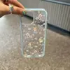 Funda de teléfono 3D de conejo con flores de temática primaveral adecuada para Apple 17 Pro Max, 16/15, estilo fresco para Xiaomi, Huawei y Vivo