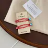 Pinza de pelo de estilo coreano con cuadros de colores y pedrería, Nuevo pasador lateral para niñas, Pinza de pelo dulce y versátil