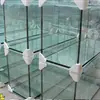 Aquário de Vidro Ultra-Branco Espesso Retangular Pequeno e Grande Paisagismo de Sala de Estar Aquário Plantas Aquáticas Tanque de Tartaruga Mai Taibao