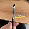 Pincel de Delineador Atualizado, Pincel de Delineador com Lâmina Chanfrada, Raso em Foice da Pálpebra para a Área dos Olhos, Pincel de Maquiagem para Detalhes