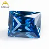 2x 3~10x 12mm retangular ângulo reto agregado de zircônia importada síntese zircônia cúbica pedra solta atacado