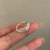 Anel simples de pedra da lua feminino outono e inverno luxo leve alta qualidade ajustável anel de dedo para dieta personalidade doce estilo cool anel aberto