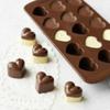 Molde de silicona para pastel de 15 cavidades Zhenghui, molde de amor de 15 rejillas para chocolate, molde para bandeja de hielo, molde para gelatina