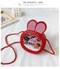 Bolsa para niños para niñas Princesa Moda caricatura bolsa de mensajero linda mediana y grande para niños bolsa pequeña para niños estilo coreano bolsa de hombro para niñas moda