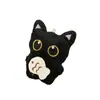 Pingente de Boneca de Pelúcia Desenho Animado, Boneca de Gato Fofa e Adorável, Acessórios DIY, Acessórios de Brinquedo de Pelúcia