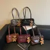 Bolso Retro de Mano para Viajes Diarios para Mujer 2026 Otoño Nuevo Moda Tendencia Estilo Ins Bolso de Hombro Popular