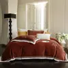 Terciopelo de Leche Juego de Cuatro Piezas Antiestático Invierno Engrosado Cálido Coral Terciopelo Sábanas Rosa Funda de Edredón Ropa de Cama