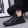 Comércio exterior transfronteiriço outono e inverno nova moda esportes casuais antiderrapantes respiráveis sapatos masculinos all-match com cadarço para jovens
