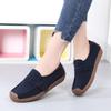 2023 nuevos zapatos de caracol ligeros y transpirables transfronterizos, mocasines planos casuales de moda, zapatos de mujer de talla grande de tendencia juvenil