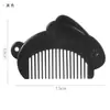 Peine de conejo de jade de plástico lindo de dibujos animados, peine portátil de masaje de meridianos, tamaño pequeño mini, peine para el cabello para niños, peine de conejo