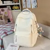 Nueva Mochila Escolar Ligera de Nylon para Estudiantes, Mochila Grande de Secundaria para Niñas, Mochila de Clase Multicapa, Mochila de Ocio para Exteriores