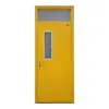Puertas Escolares de Acero Sencillas, Puertas de Seguridad para Dormitorios, Puertas de Aula, Puertas de Proyecto con Diseño de Ventana Visual, Resistentes y Duraderas