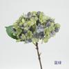 Simulación Pintura al Óleo Hortensia Rama Individual Color Otoñal Hortensia Estilo Europeo Guirnalda Dintel Arreglo Floral Decoración Escena Boda al Aire Libre