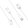 Cable de carga personalizado y compatible con pulsera Samsung Galaxy Fit3 Sm-R390, cargador magnético oficial.