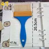 Venta al por mayor de fábrica cepillo para plantar de mango azul y cola puntiaguda cepillo de mango de plástico multiusos cepillo de alambre para afilar cepillo de pintura cepillo de limpieza