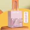Bolsa Tote Transparente Bolsa de Lona para Estudiante de Primaria Bolsa para Llevar Libros Impermeable Engrosada Bolsa para Tareas de Tutoría Gran Capacidad Bolsa para Libros