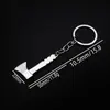 Chaveiro ferramenta de simulação transfronteiriça criativo metal chave inglesa chave de fenda martelo pingente chaveiro carro pequeno presente