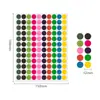 Pegatinas de Puntos de Colores para Jardín de Infancia para Decoración, Marcadores Creativos DIY, Pegatinas Redondas, Etiquetas Autoadhesivas, Pegatinas Redondas Hechas a Mano