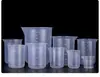 Taza medidora de plástico con escala, Taza para té con leche de cocina, 100 ml, 500 ml, 1000 ml, 3000 ml, 5000 ml