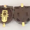 Portapilas de Botón Cr12203V Parche Chip de Reloj Rtc Batería Resistente a Altas Temperaturas Cobre Oro Panel de Control de Temperatura