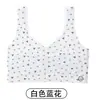 Ropa interior deportiva developmental con estampado nuevo para estudiantes mujeres, copas fijas sin costuras, sin aro de metal, chaleco transpirable, sujetador para niña