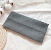 Estilo Coreano Celebridad de Internet Moda Cintillo de Punto para el Cabello Verano Absorbente de Sudor Delgado Running Deportes Salida Diaria Banda para la Cabeza Versátil para Mujer