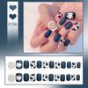 Uñas Postizas 2025 Nuevo Popular en Xiaohongshu Mariposa Cortas Piezas de Manicura Piezas de Uñas Postizas Venta Directa de Fábrica