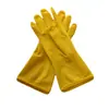 Guantes de Látex Oxford Engrosados Hongbao Resistentes al Desgaste y a la Grasa de Goma Domésticos Antiácidos y Alcalinos Guantes de Limpieza para Cocina