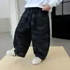 Pantalones de Camuflaje Curvos para Niños de Primavera y Otoño Pantalones Deportivos Casuales Sueltos Atractivos para Niños Pantalones de Bebé Comercio Exterior Transfronterizo