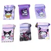 Popular Bolsa para Teléfono Móvil Kuromi Estampada para Mujer, Monedero con Cremallera de Dibujos Animados Lindo, Bolsa de Almacenamiento Portátil para Estudiantes, Bolso Cruzado