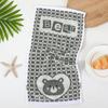 Toalla Infantil Linda de Dibujos Animados con Ojos Grandes de Fibra de Bambú Absorbente para la Cara Toalla Facial para Niños y Niñas de Guardería Venta al por Mayor