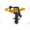 Aspersor de brazo oscilante ajustable para uso agrícola y de paisajismo, rotación automática de 360 grados, aspersor ajustable con rosca externa de 1/2 pulgada para riego