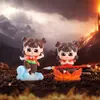 Novo Produto Caixa Surpresa Grande Tianming Lingzhu Tendência Nacional Estilo Antigo Venda Quente Decoração de Mesa Feita à Mão Presente Peça Única Atacado