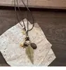 Novo Colar Longo de Pena Zen Estilo Chinês para Mulheres, Corrente Longa de Suéter Boêmia Vintage, Acessório de Pescoço Estilo Étnico