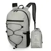 Mochila Plegable Portátil Ultraligera para Montañismo al Aire Libre Viajes para Hombres y Mujeres Bolsa de Piel para Guardar Logotipo de Impresión Personalizada