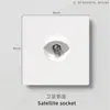 Fabricante Enchufe Personalizado Enchufe Británico de Una Abertura 13A Enchufe Multifunción de Cinco Orificios Panel de Enchufe USB Interruptor 25A40A