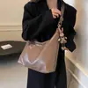 Bolsa de Axila Estilo Maillard Más Vendida Primavera/Verano 2026, Bolso de Hombro Tote Versátil para el Trabajo, Bolso Cruzado Retro Relajado