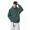 Hasselblad Diseño de Línea Sudadera con Capucha Vintage Lavada con Arena de Peso Pesado Ropa Exterior Holgada de Talla Grande para Adolescentes Marca de Tendencia