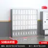Gabinete de Vasos de Agua de Acero Inoxidable Portavasos de Agua para Empleados Estante para Tazas de Té de Taller de Fábrica Portavasos de Almacenamiento Estante de Almacenamiento para Tazas de Té